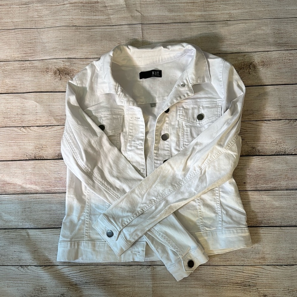 Kut From the Kloth Womens Helena Jean Jacket.